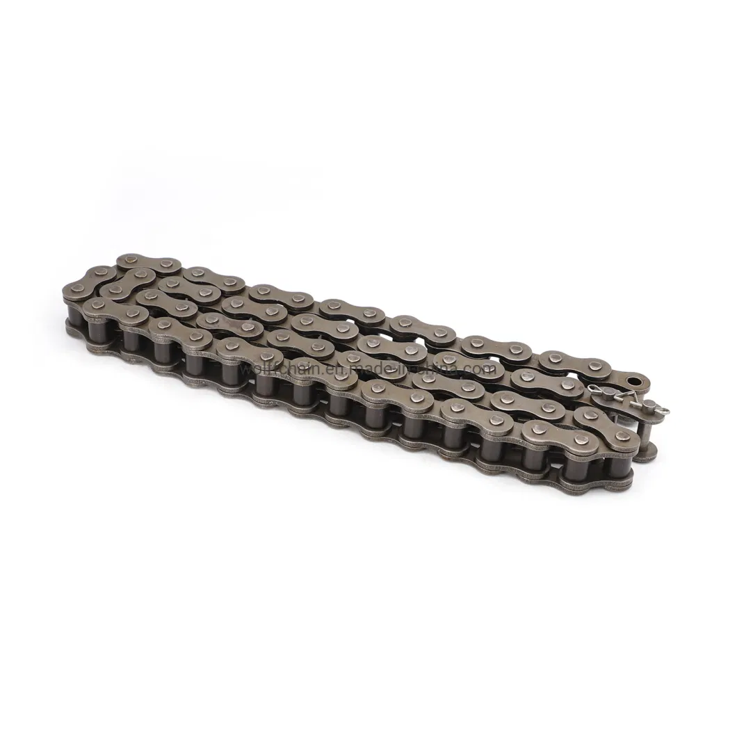 ISO 9001 Approved Motorcycle Part Use for Machine Machinery Sprocket Stainless Steel Agricultural Chain Transmission Chain Roller Chain Conveyor Chain