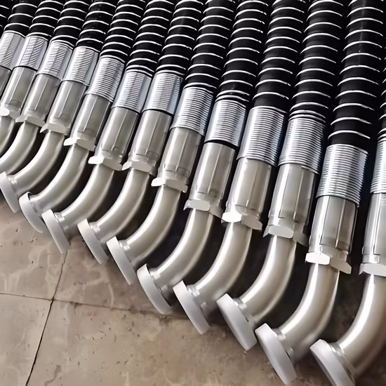 Tuyaux flexibles en caoutchouc hydraulique pour pelle, très longue durée de vie, Air, huile, eau, gaz, carburant, assemblage de tuyaux flexibles à haute pression