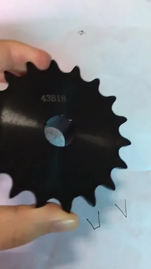 Pignons Acier C45 Produits divers (norme DIN/ANSI/JIS ou sur plan) Pièces de transmission Pignons à dents trempées