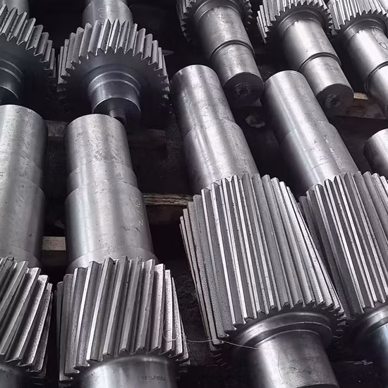 Engrenage adapté aux besoins du client cylindrique de coupe en acier de l'équipement industriel 45#